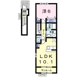 グラン・シャリオ・MIKAGE【2階】の間取り