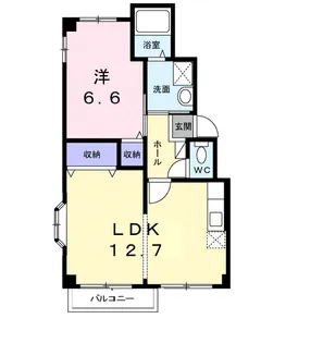 ピーノグランデ【2階】の間取り