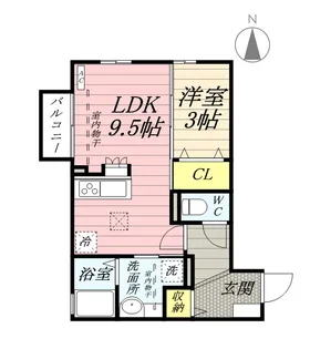 シャンピオナ【1階】の間取り