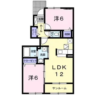 くれよんハウス【1階】の間取り