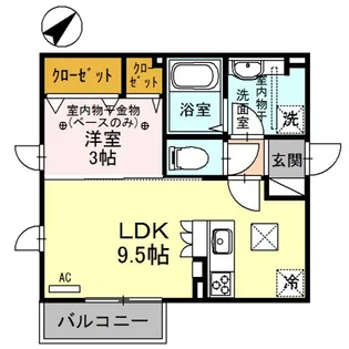 パルクール【1階】の間取り