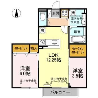 VANTAA POLKU【3階】の間取り