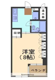 シーズスターキャッツアイ【202号室】の間取り