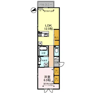 グランセレーネ【3階】の間取り