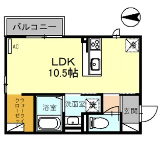 エスペランサシュロス【1階】の間取り