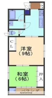 オレンジハイム【201号室】の間取り