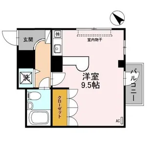 グランヴィレッジ泉ヶ丘【105号室】の間取り