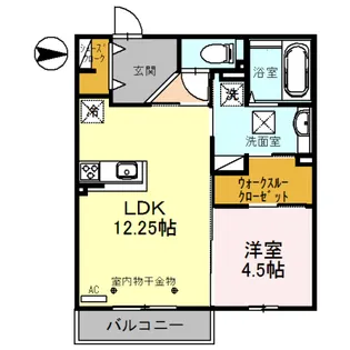 TRY【1階】の間取り