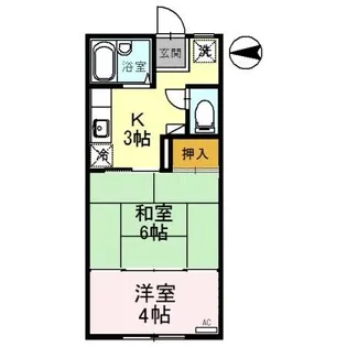 リバーサイドKM【1階】の間取り