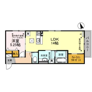 ルアナ・マーリエ ルアナ(LUANA)【1階】の間取り