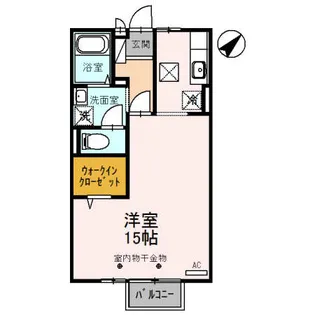 サンフラワーM【1階】の間取り