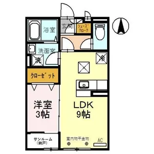 コッカー・スパニエル【1階】の間取り