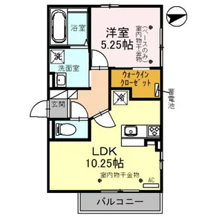 クレストガーデン【3階】の間取り
