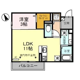 カルムST【2階】の間取り