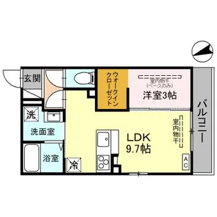 REGU【305号室】の間取り