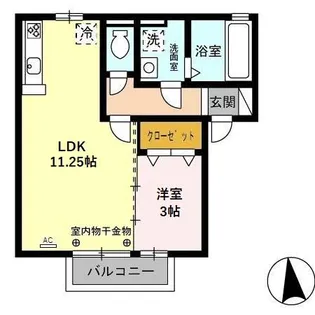 アーダ・レガーロ【2階】の間取り