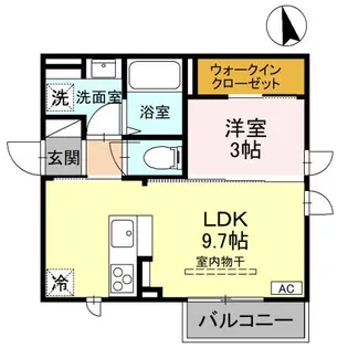 HORIZON【2階】の間取り