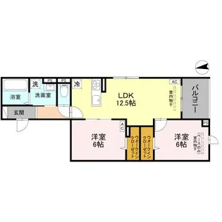 CREST HILS(クレストヒルズ)【3階】の間取り