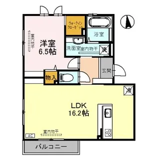 サザンピース【3階】の間取り
