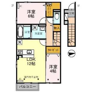 MK伏見【2階】の間取り
