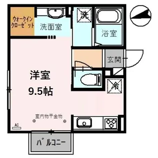 コンフォールII【2階】の間取り