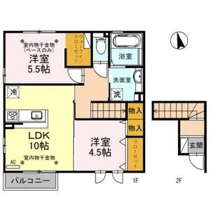 アリエッタ【2階】の間取り