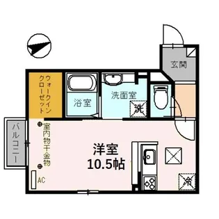 DIANTHUS(ディアンサス)【1階】の間取り