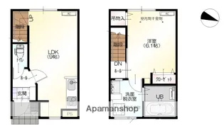 ホワイトステージ【3号室】の間取り