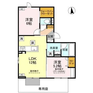DR長坂台HERZ【1階】の間取り
