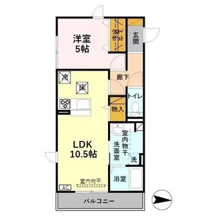 リモーネ【1階】の間取り