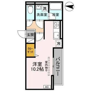 向日葵【3階】の間取り