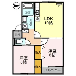 パーク・シャトル A【1階】の間取り