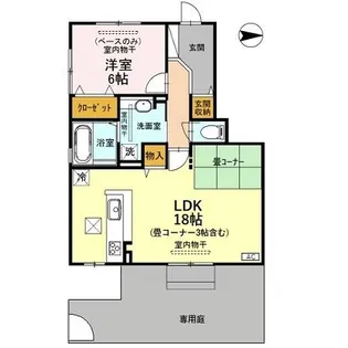 FANTASY(ファンタジー)【1階】の間取り