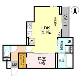 DR藤江北【305号室】の間取り