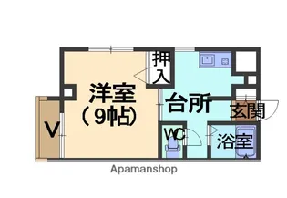 ソレイユ・パレス1【201号室】の間取り