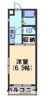 パラドール11【305号室】の間取り