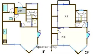 山梨県甲府市西田町【タウンハウス】の間取り