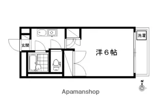 山梨県甲府市宝1丁目【マンション】の間取り