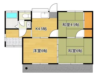 山梨県甲斐市大下条【一戸建】の間取り