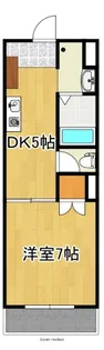 石原マンションエリア446【2階】の間取り