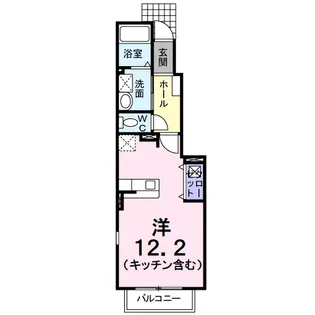 スターヴィレッジE【1階】の間取り