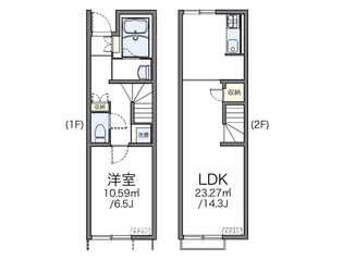 レオネクストCASA タカノ【1階】の間取り