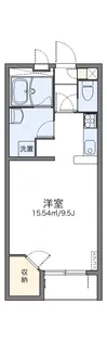 レオネクストラ フォンテーヌ【1階】の間取り