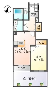 FTコンフォール【1階】の間取り
