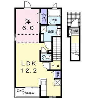 ルネルネッサンスⅡ【2階】の間取り