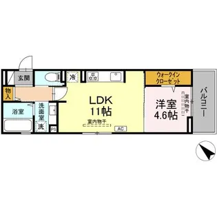 ソルティバレー【3階】の間取り