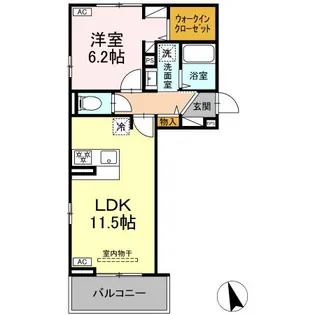 ヴィラH&H【2階】の間取り