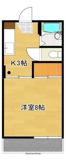 POINTONE【206号室】の間取り