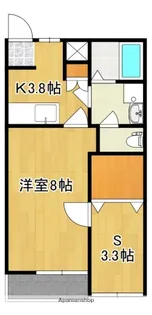 メゾン・ド・シーズンズ【202号室】の間取り