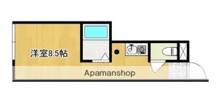 グランフォルム【101号室】の間取り